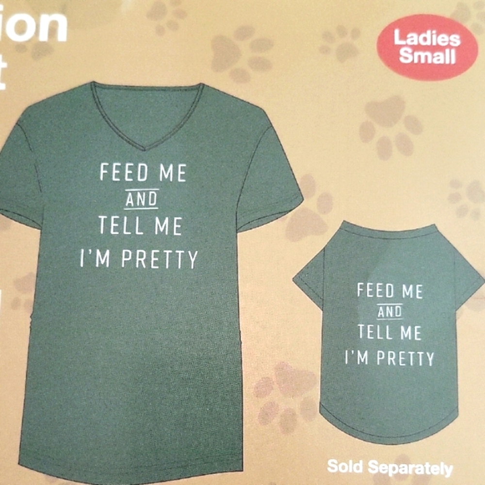 NWT Pet Appreciation Small T-Shirt